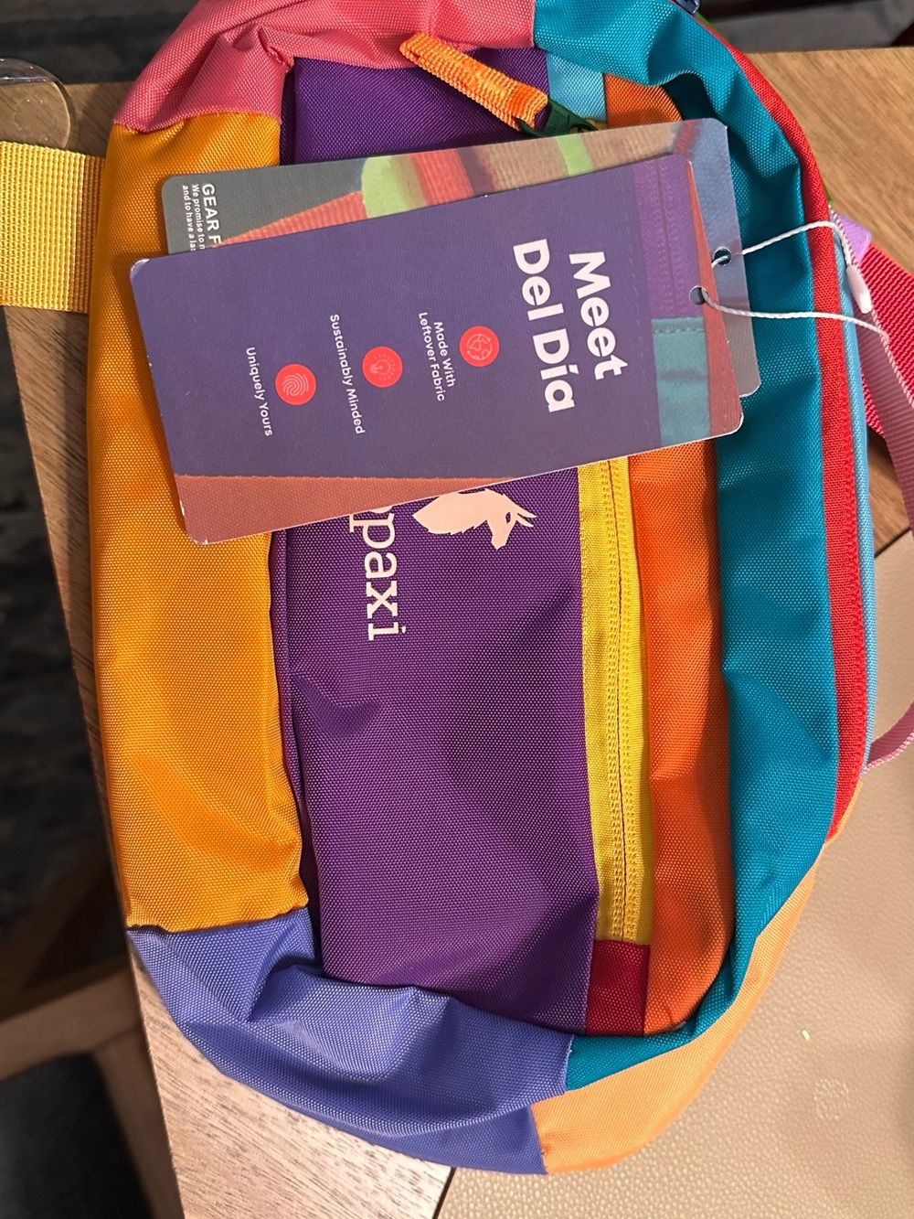 CotoPaxi  - Fanny pack Del Dia 3L one of a kind